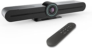 Anuncio Patrocinado - TOALLIN Cámara de conferencia 4K AI con micrófonos y altavoz, sistema de videoconferencia todo en un...