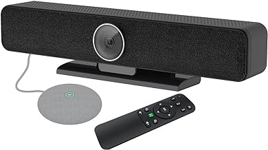 RayBit Sistema de videoconferencia TB5 - Certificado por Zoom, cámara de sala de conferencias Ultra 4K Pro Audio y Video c...