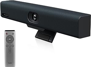 Anuncio Patrocinado - Yealink UVC34 4K Video y Audio Sala de Conferencias Sistema de Cámara de Video Bar con Encuadre Auto...