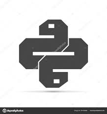 Python icono aislado en el fondo . Vector de stock por ©sommersby 191434608