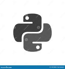 Icono Del Lenguaje De Programación De Python Stock de ilustración -  Ilustración de sombra, azul: 155218800