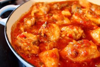 Receta de pollo al chilindrón