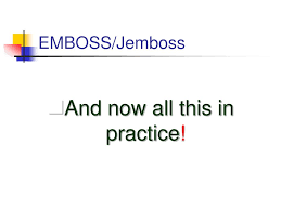 PPT - Introducing EMBOSS/ Jemboss European Molecular Biology Open Software  Suite PowerPoint Presentation - ID:4064043