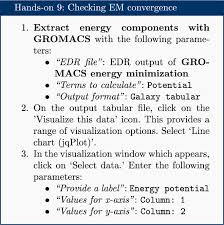 Intuitive, reproducible high-throughput molecular dynamics in Galaxy: a  tutorial | Journal of Cheminformatics | Full Text