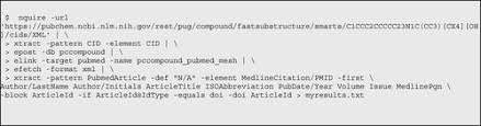 Using NCBI Entrez Direct (EDirect) for Small Molecule Chemical Information  Searching in a Unix Terminal | Journal of Chemical Education