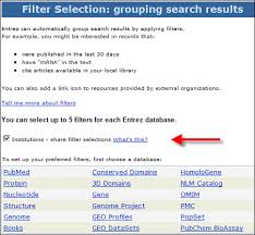 Share My NCBI Account Settings. NLM Technical Bulletin. 2005 Jul-Aug